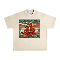 Sandshell longhorn with gemstone Urban Heavy Tee - Artiststas