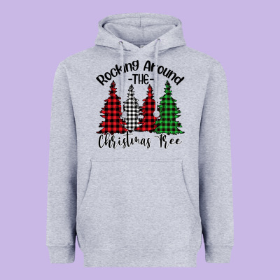 Rockin' Around The Christmas Tree Heavyweight Hoodie Designed By Bettercallsaul