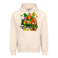 Sandshell St. Patrick's Day gnomies with heart Urban Hoodie - HowdyJamesFarm
