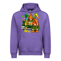 Tulip St. Patrick's Day gnomies with heart Urban Hoodie - HowdyJamesFarm
