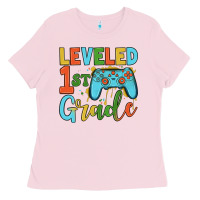 Bubblegum Pink leveled 1 st grade Ladies Tee - JahusDesignShop