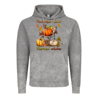 Pumpkin Kisses Harvest Wishes Vintage Hoodie | Teevron