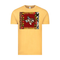 Vintage Mustard texas christmas tumbler Vintage Tee - AdoDesignShop