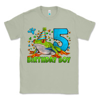 Matcha Birthday Boy Frog Age 5 Classic Tee - LillyAllenDesigns