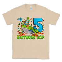 Mushroom Birthday Boy Frog Age 5 Classic Tee - LillyAllenDesigns