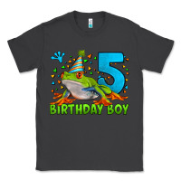 Smoke Birthday Boy Frog Age 5 Classic Tee - LillyAllenDesigns
