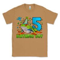 Toasted Coconut Birthday Boy Frog Age 5 Classic Tee - LillyAllenDesigns