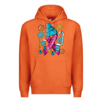 Carrot winter breast cancer ribbon Premium Hoodie - NancyCooperArtShop