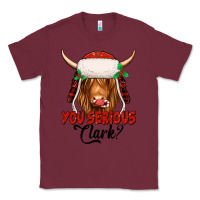 Burgundy you serious clark highland cow Classic Tee - Jasminsmagicworld