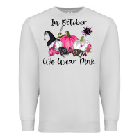 Dove Grey in october we wear pink Premium Sweatshirt - RanaPortraitStore