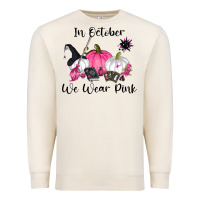 Sandshell in october we wear pink Premium Sweatshirt - RanaPortraitStore
