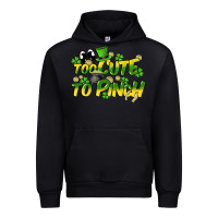 Black Too cute to pinch St. Patrick's Day Urban Hoodie - HowdyJamesFarm