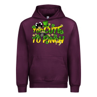 Mauve Wine Too cute to pinch St. Patrick's Day Urban Hoodie - HowdyJamesFarm