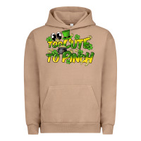 Pigment Burro Too cute to pinch St. Patrick's Day Urban Hoodie - HowdyJamesFarm