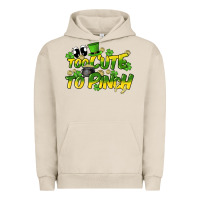 Too Cute To Pinch St. Patrick's Day Urban Hoodie | Teevron