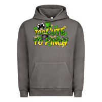 Pigment Tornado Too cute to pinch St. Patrick's Day Urban Hoodie - HowdyJamesFarm