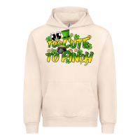 Sandshell Too cute to pinch St. Patrick's Day Urban Hoodie - HowdyJamesFarm