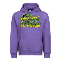 Tulip Too cute to pinch St. Patrick's Day Urban Hoodie - HowdyJamesFarm