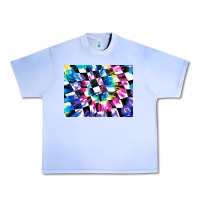 Grape Ice tie dye colourful race flag background 3200x2400 Urban Heavy Tee - AdoDesignShop