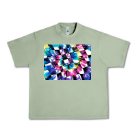 Oil Green tie dye colourful race flag background 3200x2400 Urban Heavy Tee - AdoDesignShop