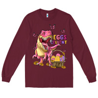 Burgundy eggs cellent Long Sleeve Tee - MaliasSmallBusiness