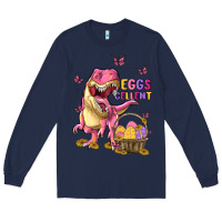 Navy eggs cellent Long Sleeve Tee - MaliasSmallBusiness