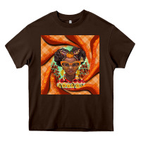 Chocolate Brown fall african girl Heavy Core Tee - BarkalooDesign