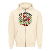 Sandshell boojee christmas cake with belt bag Zipper Hoodie - MaliasSmallBusiness