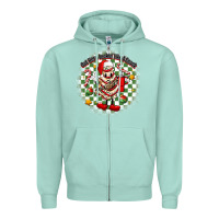 Seafoam boojee christmas cake with belt bag Zipper Hoodie - MaliasSmallBusiness