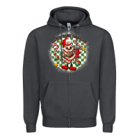 Smoke boojee christmas cake with belt bag Zipper Hoodie - MaliasSmallBusiness