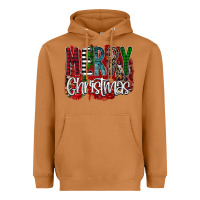 Meerkat Merry Christmas Buffalo Plaid Leopard Heavyweight Hoodie - Bettercallsaul