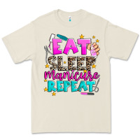Bone eat sleep manicure repeat Premium Tee - AdoDesignShop