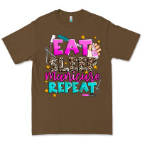 Cacao eat sleep manicure repeat Premium Tee - AdoDesignShop