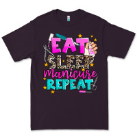 Plum eat sleep manicure repeat Premium Tee - AdoDesignShop