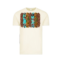 Vintage Arctic sunflower cactus leopard brushstroke Vintage Tee - AdoDesignShop