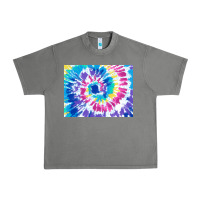 Tornado tie dye background colourful leopard 2 3200x2400 Urban Heavy Tee - AdoDesignShop