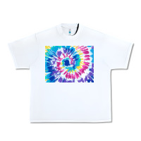 White tie dye background colourful leopard 2 3200x2400 Urban Heavy Tee - AdoDesignShop