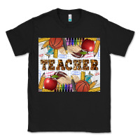 Black Western Teacher Classic Tee - LillyAllenDesigns