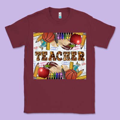 Western Teacher Classic Tee Designed By Lillyallendesigns
