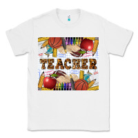 White Western Teacher Classic Tee - LillyAllenDesigns
