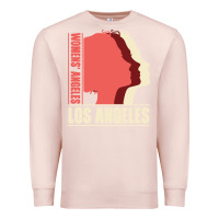 Pale Pink Women's Angeles Los Angeles Premium Sweatshirt - Bettercallsaul