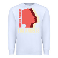 White Women's Angeles Los Angeles Premium Sweatshirt - Bettercallsaul