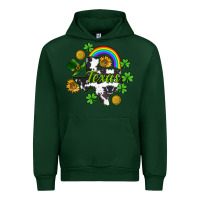 Forest Green Texas map St. Patrick's Urban Hoodie - CowGirlArtShop
