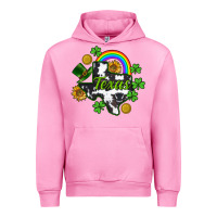 Fuchsia Pink Texas map St. Patrick's Urban Hoodie - CowGirlArtShop