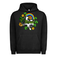 Pigment Black Texas map St. Patrick's Urban Hoodie - CowGirlArtShop