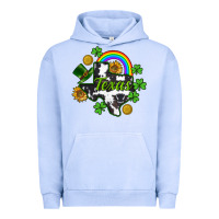 Pigment Grape Ice Texas map St. Patrick's Urban Hoodie - CowGirlArtShop