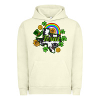 Pigment Pistachio Texas map St. Patrick's Urban Hoodie - CowGirlArtShop