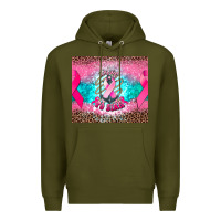 Army Green refuse to sink anchor cancer Premium Hoodie - NancyCooperArtShop