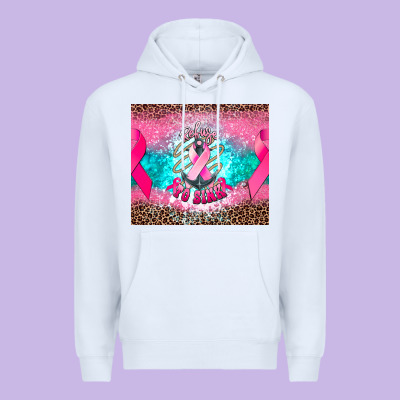 Refuse To Sink Anchor Cancer Premium Hoodie Designed By Nancycooperartshop