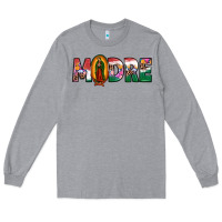 Heather Grey mexican flag our lady of guadalupe madre Long Sleeve Tee - JahusDesignShop
